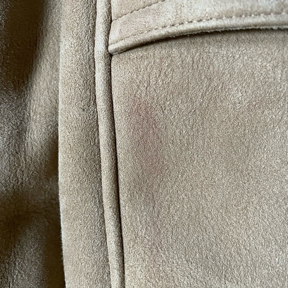 Ralph Lauren black label genuine long shearling coat M - Picture 6 of 10